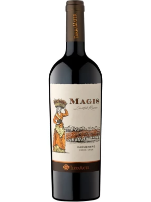 Вино TerraMater, Magis Limited Reserve Carmenere 2021, 0.75 л