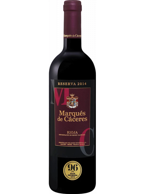 Marques de Caceres, Reserva