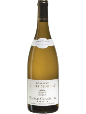 Вино Domaine Louis Moreau, Chablis Grand Cru Valmur AOC 2019, 0.75 л