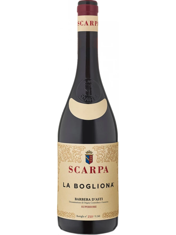 Scarpa, La Bogliona Barbera d'Asti DOCG Superiore