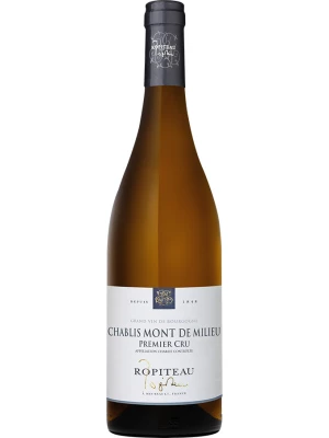 Вино Ropiteau, Chablis Premier Cru Mont de Milieu AOC 2020, 0.75 л