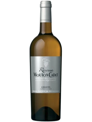 Вино Reserve Mouton Cadet Graves AOC Blanc 2016, 0.75 л