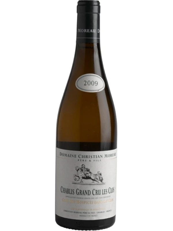 Christian Moreau Pere et Fils, Chablis Grand Cru Les Clos AOC Clos des Hospices dans Les Clos