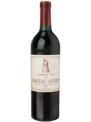 Вино Chateau Latour Pauillac AOC 1-er Grand Cru Classe 2002, 0.75 л