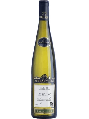 Вино Cave de Ribeauville, Riesling Vendanges Manuelles, Alsace AOC 2019, 0.75 л