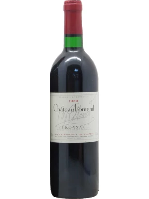 Вино Chateau Fontenil, Fronsac AOC 1989, 0.75 л