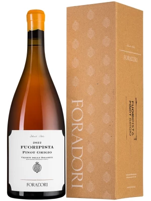 Вино Foradori, Fuoripista Pinot Grigio, Vigneti delle Dolomiti IGT, gift box 2022, 1.5 л