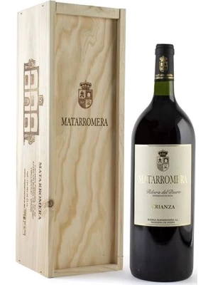 Вино Matarromera Crianza, Ribera del Duero DO, wooden box 2017, 1.5 л