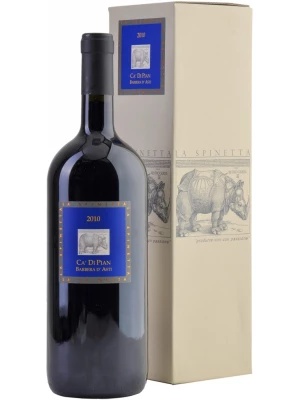 Вино La Spinetta, Barbera d'Asti Ca' di Pian, gift box 2010, 1.5 л