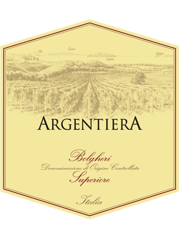 Argentiera Bolgheri Superiore DOC, wooden box