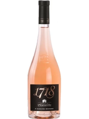 Вино Chateau de l'Escarelle, 1718 Rose, Coteaux Varois en Provence AOP 0.75 л