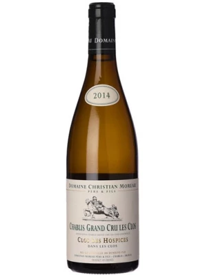 Вино Domaine Louis Moreau, Grand Cru Clos des Hospices dans Les Clos 2014, 0.75 л