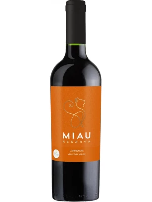 Вино Miau Carmenere Reserva, Valle del Maule DO 2021, 0.75 л