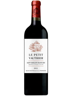 Вино Le Petit Vautier, Saint-Emilion Grand Cru AOC 2011, 0.75 л