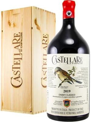 Вино Castellare di Castellina, Chianti Classico DOCG, wooden box 2019, 3 л