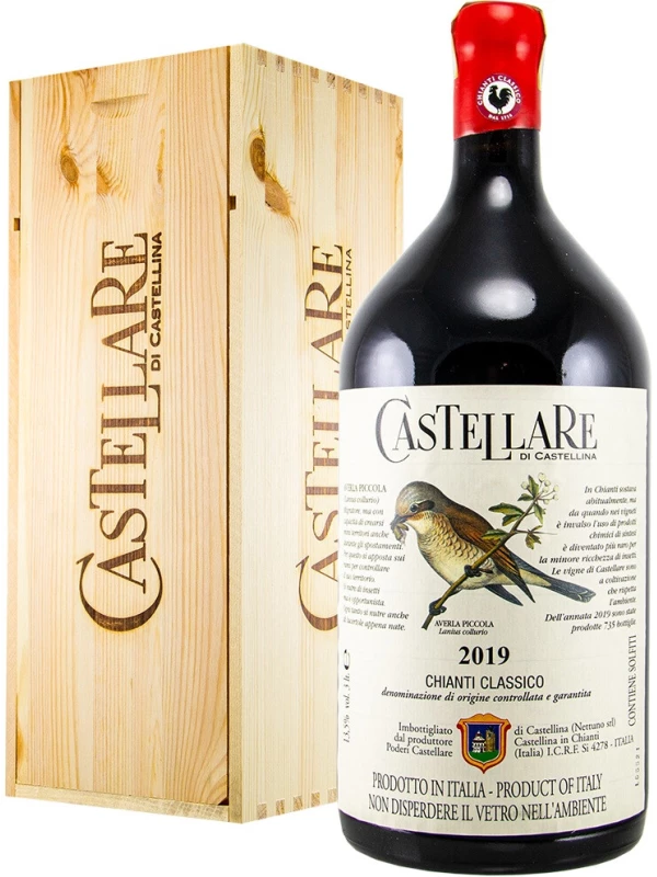 Castellare di Castellina, Chianti Classico DOCG, wooden box