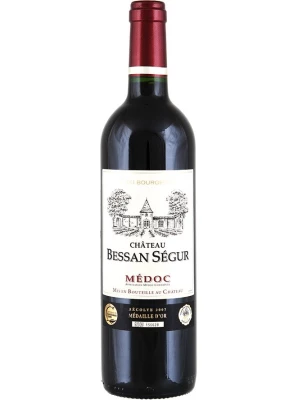 Вино Chateau Bessan Segur, Medoc AOC 0.75 л