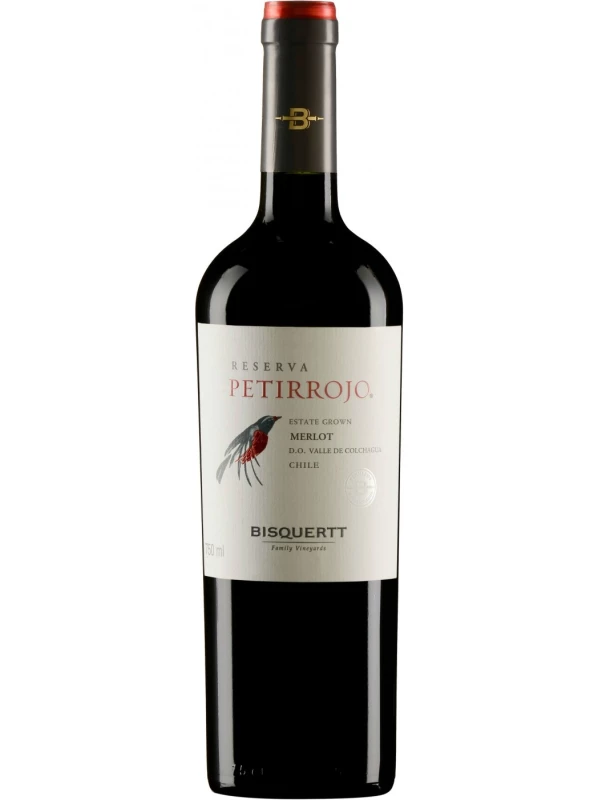 Bisquertt, Petirrojo Reserva, Merlot, Colchagua Valley DO
