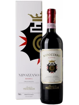 Вино Marchesi de Frescobaldi, Nipozzano Chianti Rufina Riserva DOCG, gift box 2012, 0.75 л