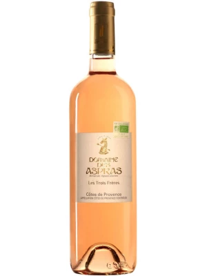 Вино Domaine des Aspras, Les Trois Freres Rose, Cotes de Provence AOP 0.75 л