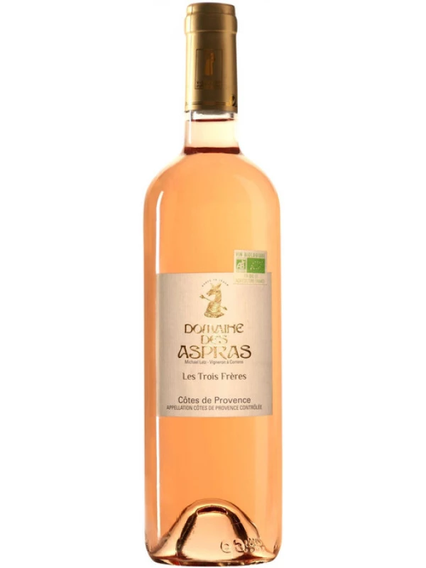 Domaine des Aspras, Les Trois Freres Rose, Cotes de Provence AOP