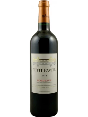 Вино Petit Paveil, Bordeaux AOC 2018, 0.75 л