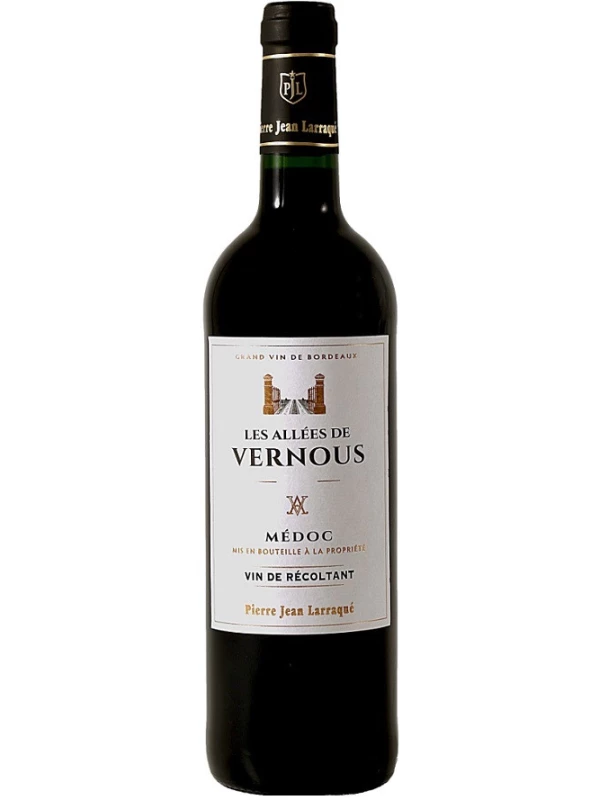 Pierre Jean Larraque, Les Allees de Vernous Medoc AOC, 2018