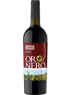 Вино Kuban-Vino, Oro Nero Rosso Semi-Dolce 0.75 л