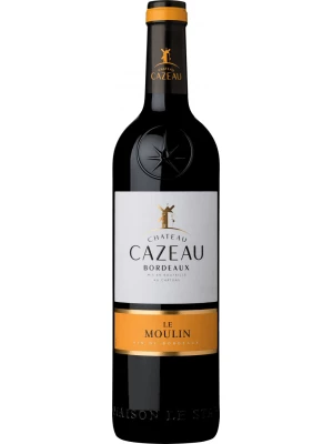Вино Chateau Cazeau, Le Moulin, Bordeaux AOC 0.75 л