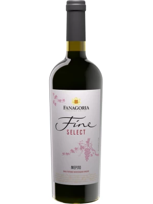 Вино Fanagoria, Fine Select Merlot 0.75 л