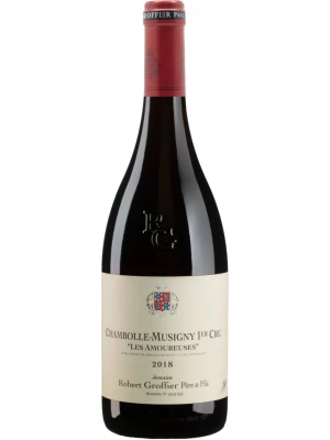 Вино Domaine Robert Groffier Pere & Fils, Chambolle-Musigny 1er Cru Les Amoureuses AOC 2018, 0.75 л