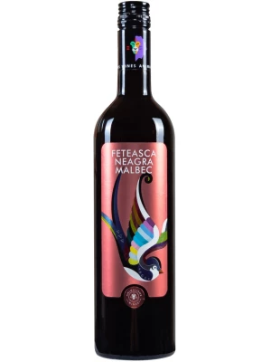 Вино Castel Mimi, AnimAliens Feteasca Neagra-Malbec 2020, 0.75 л