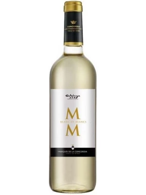 Вино Marques de la Concordia, MM Blanc de Blancs, Catalunya DO 2018, 0.75 л