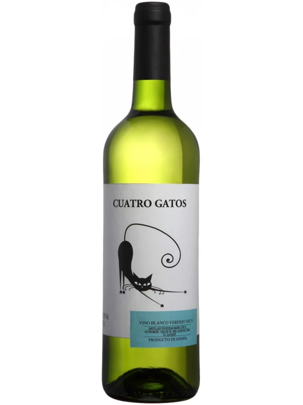 Navarro Lopez, Cuatro Gatos Verdejo Blanco Seco