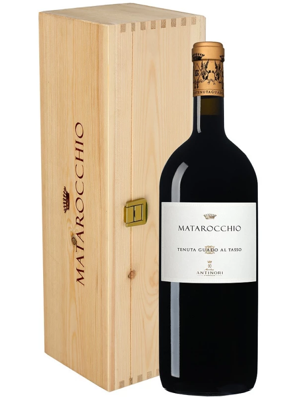 Antinori, Matarocchio, Bolgheri DOC Superiore, wooden box