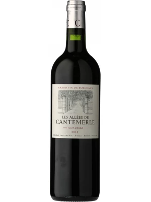 Вино Les Allees de Cantemerle, Haut-Medoc AOC 2018, 0.75 л