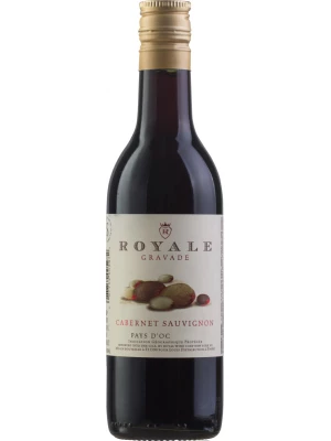 Вино Royale Gravade Cabernet Sauvignon, Pays d'Oc IGP 2019, 0.187 л