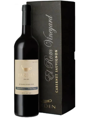 Вино Golan Heights, Yarden Cabernet Sauvignon El Rom Vineyard, gift box 2020, 0.75 л