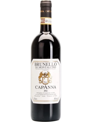 Вино Capanna, Brunello di Montalcino, Tuscany DOCG 2012, 0.75 л