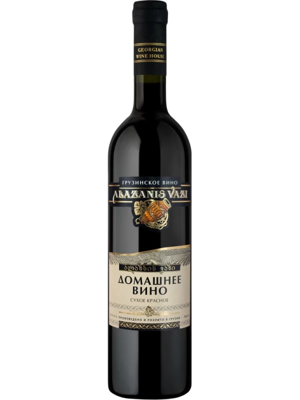 Georgian Wine House, Alazanis Vazi Domashnee Red Dry