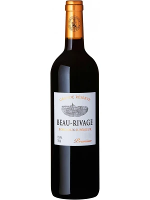Вино Borie-Manoux, Beau-Rivage Premium Grande Reserve Rouge, Bordeaux AOC 2016, 0.75 л