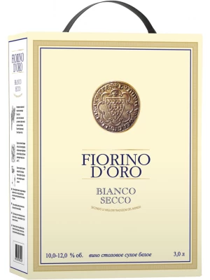 Вино Natale Verga, Fiorino d'Oro Bianco Secco, bag-in-box 3 л