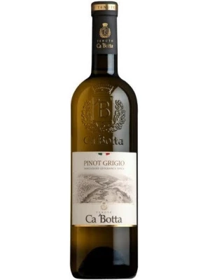Вино Ca'Botta, Pinot Grigio, Veneto IGT 2016, 0.75 л