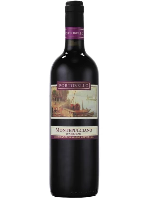 Вино Vinispa, Portobello Montepulciano d'Abruzzo DOC 2020, 0.75 л
