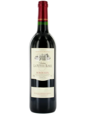 Вино Chateau La Petite Borie, Bordeaux AOC 2018, 0.75 л
