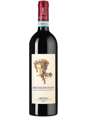 Вино Crivelli, Grignolino d'Asti DOC 2022, 0.75 л