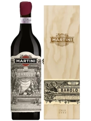 Вино Martini Barolo DOCG, wooden box 0.75 л