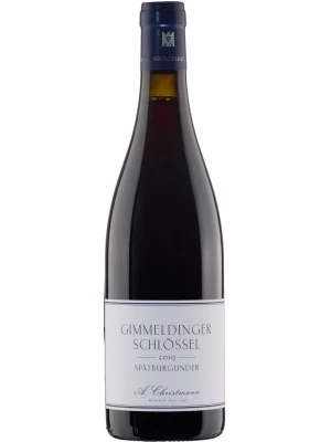Вино A. Christmann, Gimmeldinger Schlossel Spatburgunder, Erste Lage VDP 2019, 0.75 л