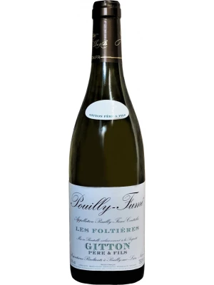 Вино Gitton Pere & Fils, Pouilly-Fume Les Foltieres AOC 2020, 0.75 л