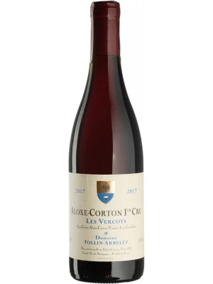 Вино Domaine Follin-Arbelet, Aloxe-Corton 1er Cru Les Vercots AOC 2017, 0.75 л